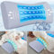 Lumbar Support Pillow for Bed Relief Lower Back Pain with Cooling Gel: Lower Back Pillow for Sleeping-Memory Foam Waist Pillow for Side, Back&Stomach Sleepers-Car Seat Cushions for Chair,Car,Office