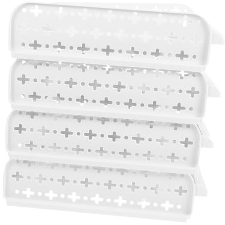 jojofuny 30cuadrículas Caja Almacenamiento Huevos Huevera Apilable Huevos Almacenamiento Fácil Limpiar