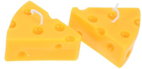 FRCOLOR 4 Stück Käse Aroma Kerzen Partyduftkerze Luxus Heim Müslikerzenschale Dekorative Duftkerze Party-aromatherapie-kerze Fotogeschenke Frau Cool Fräulein Kaktus Paraffin