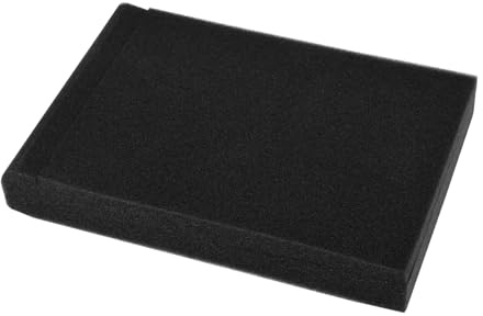 Create idea 2 x 20 x 14 x 3 cm Studiomonitor-Isolationspads, hohe Dichte, Akustikschwamm, Isolationspads, kompatibel mit Edifier R1280T, R1280DB, R1280Ts, R1280DBs