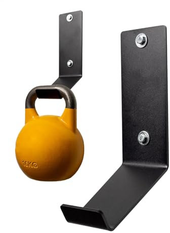 Kettlebell Rack, Heavy Duty Steel Storage Rack, Wall Mounted Kettlebell Rack, Gym Wall Rack Organizer, Home Gym Weight Rack, Kettlebell Storage Rack, Wall-Mounted Weight Storage,