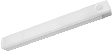 2pack Under Cupboard Kitchen Lights LED, Motion Sensor Indoor Rechargeable Strip Wardrobe, Under Cabinet Lights, Operated Magnetic Stick Wireless USB, for Shelf Stairs Counter Closet