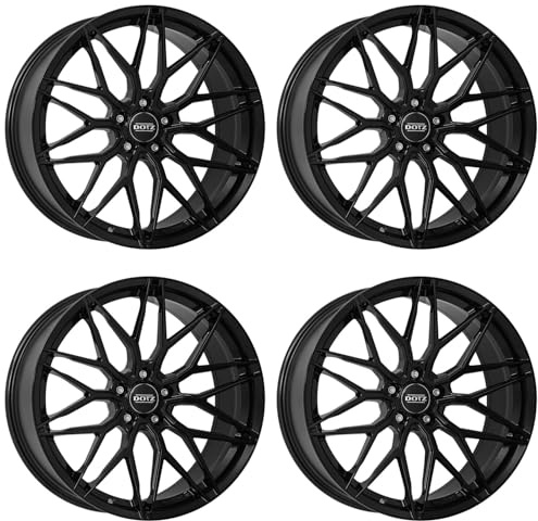 4x Dotz Felgen Suzuka black 8.0Jx19 ET36 5x120 kompatibel mit Opel Insignia