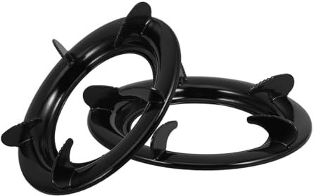 SHINEOFI Soporte de Cocina Estufas de Gas Rejilla Wok de Gas Compatible con Tipos de Limpiar y Resistente