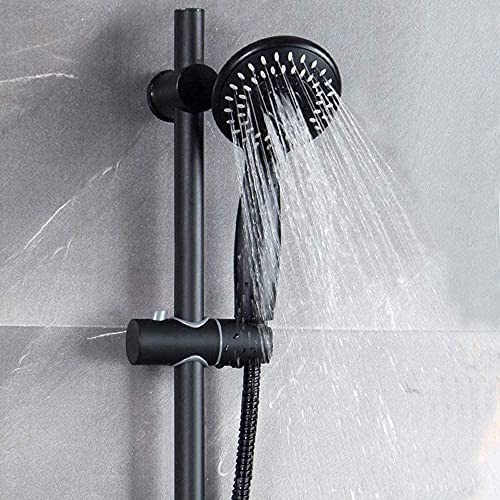 Hochdruck-Duschkopf mit Filter – Handbrause für erhöhten Wasserdruck – 5 Einstellungen, verstellbarer Duschkopf für ultimatives Duscherlebnis