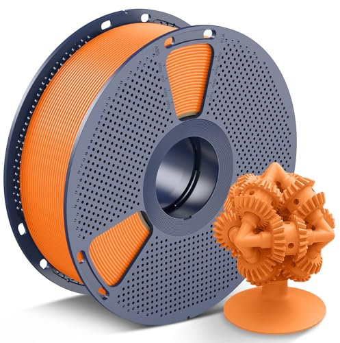 SUNLU ASA Orange Filament 1.75mm 1KG, 3D Drucker Filament ASA | UV Hitzebeständig und Robustes Filament ASA, Ideal für den Druck von Mechanischen Funktionsteilen im Freien, Orange 1000g
