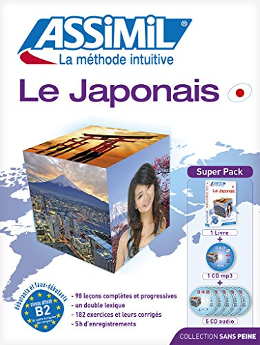 Le japonais Super pack (4 CD Audio et 1 CD MP3)