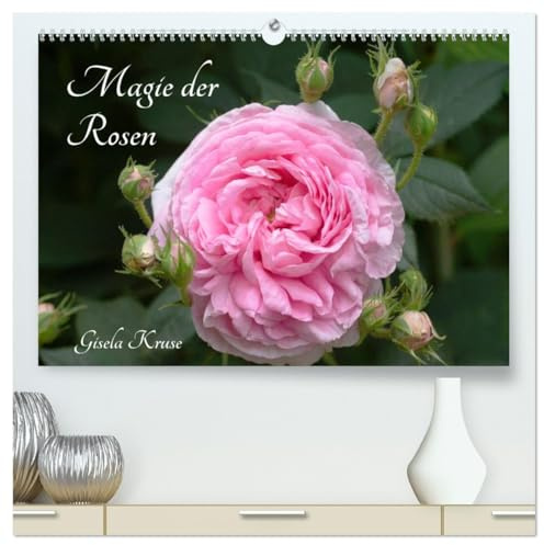 Magie der Rosen (hochwertiger Premium Wandkalender 2026 DIN A2 quer), Kunstdruck in Hochglanz: Die nie aufhörende Anziehungskraft von Rosen (CALVENDO Natur)