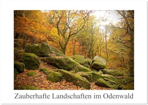 Zauberhafte Landschaften im Odenwald (Wandkalender 2026 DIN A4 quer), CALVENDO Monatskalender: In diesem Kalender sehen Sie den Odenwald in seiner ganzen Schönheit (CALVENDO Orte)