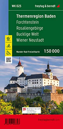 WK 023 Thermenregion Baden - Forchtenstein - Rosaliengebirge - Bucklige Welt - Wiener Neustadt, Wanderkarte 1:50.000: Mit GPS-Punkten, Ortsregister ... & berndt Wander-Rad-Freizeitkarten, Band 23)