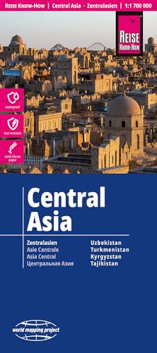 Reise Know-How Landkarte Zentralasien / Central Asia (1:1.700.000): reiß- und wasserfest (world mapping project)