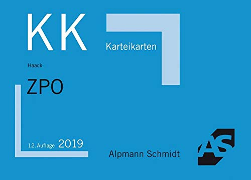 Karteikarten ZPO: Erkenntnisverfahren, Vollstreckungsrecht
