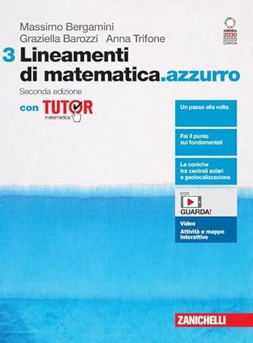 Lineamenti di matematica.azzurro. Con Tutor. Per le Scuole superiori. Con Contenuto digitale (fornito elettronicamente) (Vol. 3)