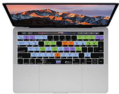 KB Covers MCOS-M-DE OS Shortcut Tastatur Abdeckung für MacBook klar