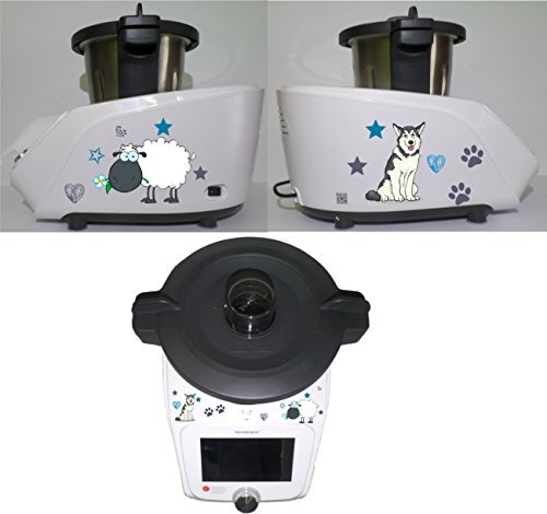 Aufkleber passend für Monsieur Cuisine Connect Husky