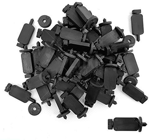 Elixir Gardens Greenhouse Bubble Insulation and Shade Plastic Secure Press Fixing Clips | Various quantities available (from 20 to 1000) x 60