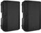 Vonyx VSA120S - Aktiv Lautsprecher, 800 Watt PA Lautsprecher, DJ Lautsprecher Set, Musikboxen mit Bluetooth, MP3, Fernbedienung, DJ Boxen Set, PA Lautsprecher Set - für Musik, Gesang und Sprache