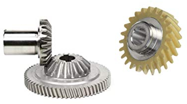 Kit de transmission d'origine composé de roue dentée Worm Gear, centre Gear et hub pour robot de cuisine KitchenAid 5KSM90, 5KSM45, 5KSM150, 5KSM156, 5KSM125, 5KSM175.