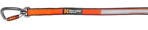 Non-stop dogwear Move Leash 1.7m Breite 20mm |15820| komfortable Hundeleine, Farbe:Orange