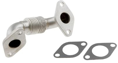 TBVPARTS Tubo Enfriador EGR 1.9TDI 038131521BL 60777D 0892649 V10640008 Tubería enfriador escape EGR Compatible con Ibiza III Córdoba II Fabia I Roomster Fabia II Polo IV