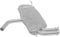 HELLA 8LD 366 036-511 Endschalldämpfer - Easy2Fit® Kit - hinten - zweiteilig - Set mit Anbauteilen