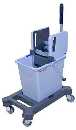Vileda Professional Kompakte vertikale Presslösung mit einem Eimer, 25 l