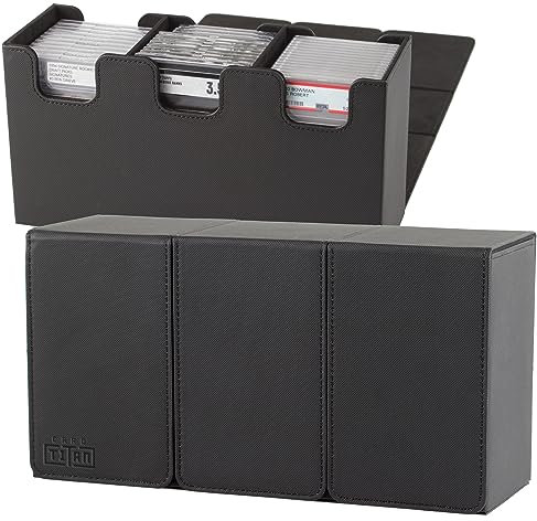 Titan Slab Box Triple Row - Trading Card Storage for Sports & TCG Cards - Fits PSA, BGS, SGC & CSG Slabs