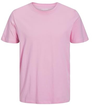 JACK & JONES Jjeorganic T-Shirt Basique SS col Rond Noos, Prism Rose., XL