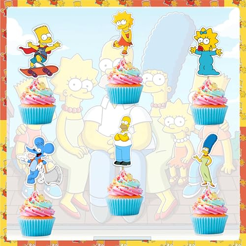 Seyal® Brt Simpson Cupcake-Topper