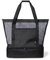 Genérico Bolsa de Playa Grande XXL con Bolsillo Nevera – Malla Transpirable, Resistente a la Arena, Lavable y Plegable – Bolsa Familiar Ideal para Picnic, Playa y Verano