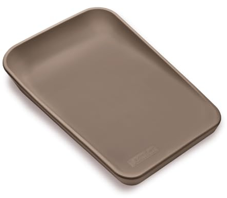 Leander Matty™ Wickelauflage 50x70 cm Mocca - Samtig-weiche Wickelunterlage - Wasserabweisend und Abwischbar - Rutschfest - Made in Dänemark