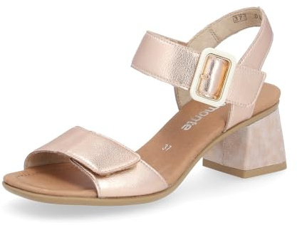 Remonte Damen Riemchensandalen D1K51, Frauen Sandalen,Strandschuhe,Riemen,Riemchen,halteriemen,Sommerschuhe,Freizeitschuhe,rosa (31),41 EU