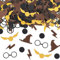 Glitter Magier Konfetti Geburtstag,100 Stk Wizard Streudeko Geburtstag,Tischdeko Geburtstags Deko,Wizard Confetti für Geburtstage Party Deko,Kindergeburtstag Deko,Magic Theme Party Supplies(Braun)