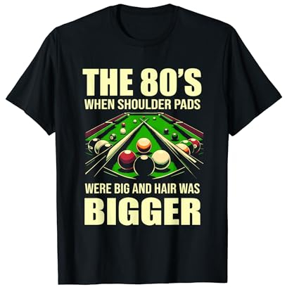 Snooker bei dem jeder Schlag ein Plot Twist Billard Sport T-Shirt