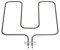 SOS Accessoire Résistance de sole 1200 W pour Four, cuisinière - 262900061, 262900099 BEKO, LISTO, ESSENTIEL B, LEISURE, FAR, GRUNDIG
