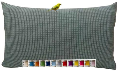 Kissen Bezug 60x80，2er Set Kissenhülle 50x50，Kopfkissenbezug 40x60，Couch Kissenbezug 60x60 40x40，Sofa Kissenbezüge 30x50，Dekokissen Bezug，Pillowcase 50x70，Pillow Cover 45x45，Sofakissen Beige(12-8,60x8