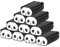 QRKPVHD Duftgummi, Panda Pantastic, 10er Set mit Kawaii Panda Radiergummis, Panda Pantastic, 5 x 2.6 x 1.7 cm, Duft Erdbeere, Gummi für weiches Radieren, sauber und präzise