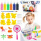 Magic Water Elf, 3D DIY Aqua Fairy Set, Magic Water Gel, Wasserelfen Spielzeug, Aqua Creature Zauberwasser kit, Aqua Gelz, Magisches Wasserelfen Spielzeug, Lernspielzeug für Kinder Handgemachtes