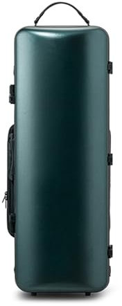 COYOUCO Composite PC Leggero Universale 4/4-3/4 Custodia per Violino Zaino Resistente alla Compressione di Fascia Alta più Colori Disponibili,Matte Dark Green