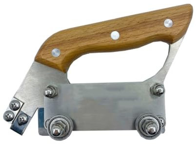BEAHING Grouille de Plancher U Type de Coupe en Vinyle Routille en Vinyle Outil de Sol Slotter Max de Profondeur de 0,3 cm, rainure du Sol