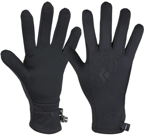 Black Diamond Unisex Midweight Screentap Liners Fleece gloves (pack of 1)