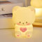 NZDFH Valentinstag Love Bear Nachtlicht Nachtlicht Kinder Nachttischlampe Kinder Cute Stuff Kinderzimmer Deko Mädchen Mädchen Geschenke für Freundin Mutter Tochter Geschenk