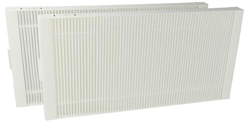 vhbw 2x Pollen Filter compatible with Stiebel-Eltron LWZ 5 S Trend, LWZ 5 S Plus Ventilation Devices - Air Filter F7 White