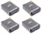 Sxmrmnx 4 interruptores convertidores de voltaje de CA 100 V - 220 V a CC 24 V 5 A 120 W para tira LED