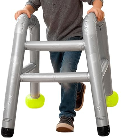 Aufblasbarer Rollator, lustiges Cosplay-Zubehör für Halloween | Rollator-Kostüm für Rentner – für Veranstaltungen Urlaub Karneval Maskeraden Weihnachten Theater Schulteile Szene