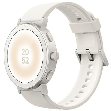 realme Watch S5 Smartwatch con Display AMOLED 1.43 Always On 1000 Nits, GPS Indipendente 5 GNSS, Chiamate Bluetooth, Batteria fino a 20 Giorni e 5 ATM, Bianco