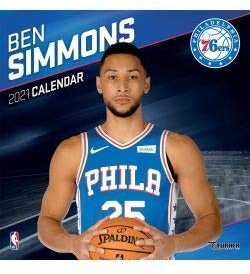 Philadelphia 76ers Ben Simmons 2021 Calendar