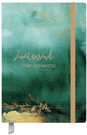Terminkalender Campus Smaragd 18 Monate 2025/2026: Terminplaner 13 x 18,5 cm I Kalendarium von Oktober 2024 bis März 2026 I Platz für Notizen und Lesezeichenband
