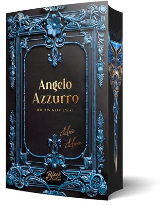 Angelo Azzurro: Ich bin kein Engel | Aufwendig gestaltete Ausgabe mit Farbschnitt – das integrierte Page Overlay ist limitiert nur in der ersten Auflage enthalten (Santoro-Reihe)