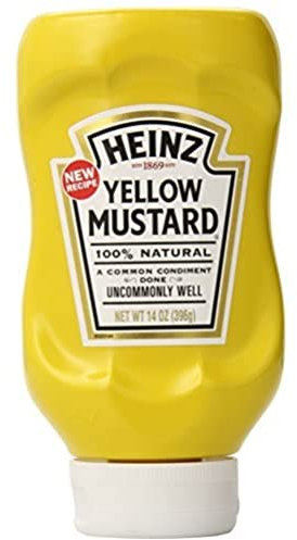Heinz Yellow Mustard Classic - Le flacon de 240g
